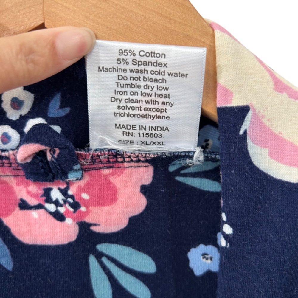 Floral Women's Robe - Picture 9 of 13